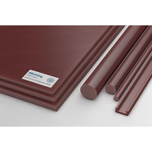 UHMWPE - PE 1000 Polystone® M / Cokelat / Ø 140 x 2.000 mm