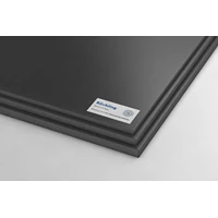 UHMWPE - PE 1000 Matrox® SI 12 / Hitam /  20 x 1000 x 2000 mm